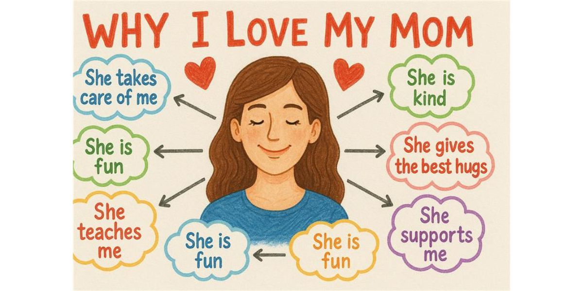 Creative Mother's Day poster ideas by kids