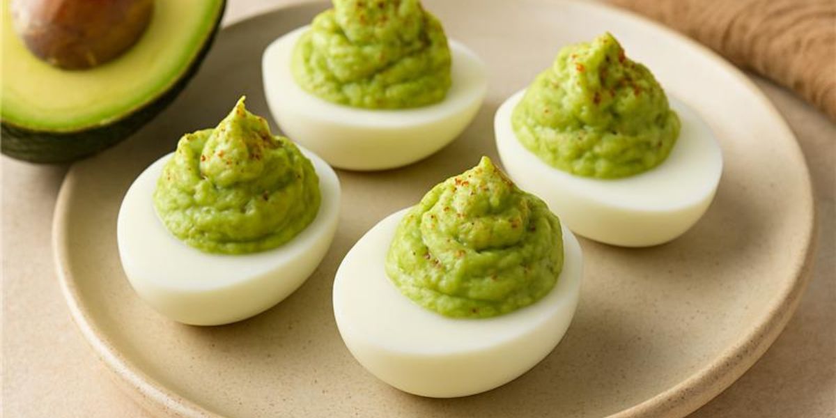 Avocado Deviled Eggs